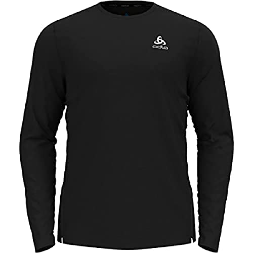Odlo Herren Zeroweight Chill-tec Langarm Laufshirt, Schwarz, L EU Odlo Herren Zeroweight Chill-tec Langarm Laufshirt, Schwarz, L EU von Odlo