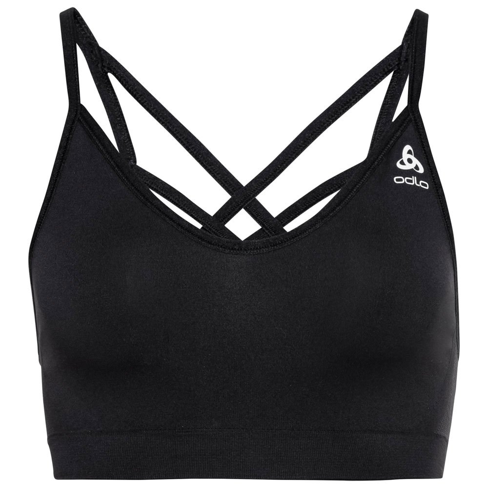 Odlo Inseamless Soft Sports Bra Schwarz S Frau von Odlo