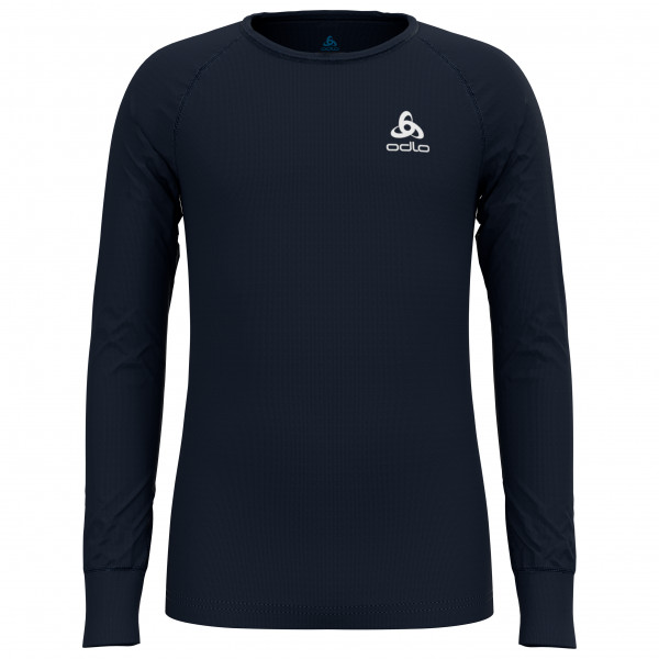 Odlo - Kid's Base Layer Top Crew Neck L/S Active Warm Eco - Kunstfaserunterwäsche Gr 152 blau von Odlo