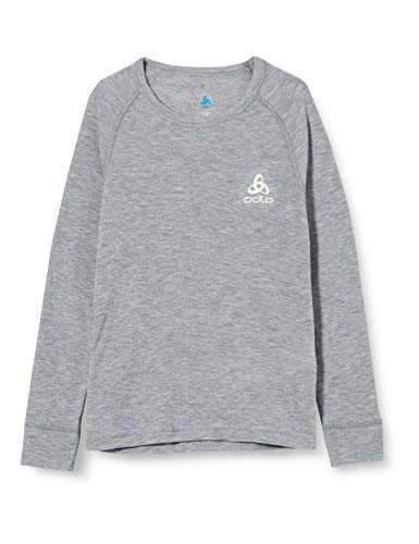 Odlo Kinder ACTIVE WARM Baselayer Langarm-Shirt, Grey Melange, 92 Odlo Kinder ACTIVE WARM Baselayer Langarm-Shirt, Grey Melange, 92 von Odlo