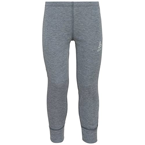 Odlo Kinder Funktionsunterwäsche Lange Hose ACTIVE WARM ECO, odlo steel grey melange, 140 von Odlo