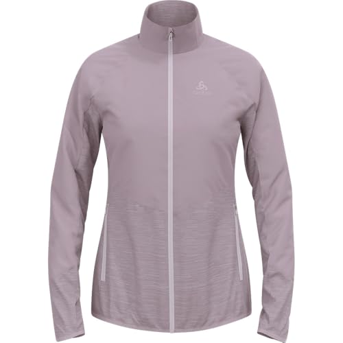 Odlo Damen Essential Insulator Hybrid I Atmungsaktiv Laufjacke, Gray Ridge, S EU von Odlo