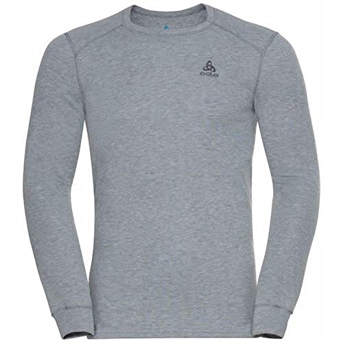 Odlo Herren Active Warm Eco_159102 Funktionsunterwäsche Langarm Shirt, Odlo Steel Grey Melange, XL EU Odlo Herren Active Warm Eco_159102 Funktionsunterwäsche Langarm Shirt, Odlo Steel Grey Melange, XL EU von Odlo