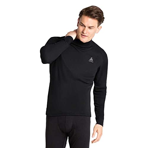 Odlo Herren Funktionsunterwäsche Langarm Shirt mit Stehkragen ACTIVE WARM ECO, black, L Odlo Herren Funktionsunterwäsche Langarm Shirt mit Stehkragen ACTIVE WARM ECO, black, L von Odlo