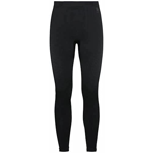 Odlo Herren Funktionsunterwäsche Lange Hose PERFORMANCE WARM ECO, black - new odlo graphite grey, XL von Odlo