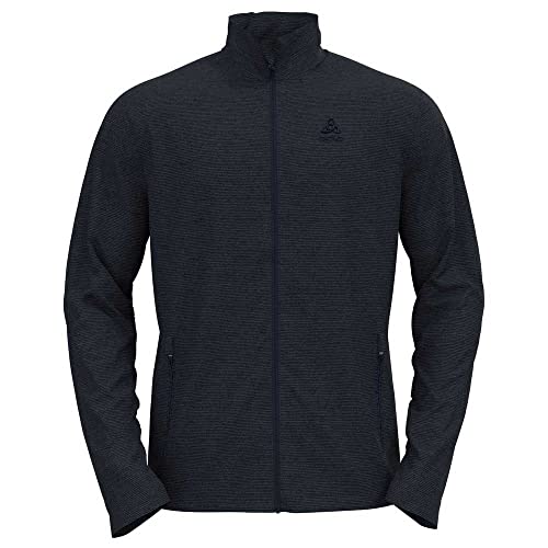 Odlo Herren Hoodyjacke mit Reißverschluss ROY, dark sapphire - black - stripes, S Odlo Herren Hoodyjacke mit Reißverschluss ROY, dark sapphire - black - stripes, S von Odlo