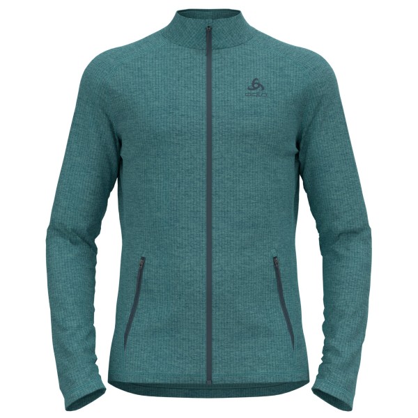 Odlo - Midlayer Full Zip Tencia - Fleecejacke Gr S türkis von Odlo