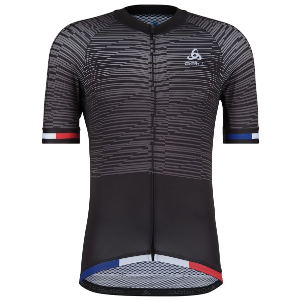 Odlo - Performance Aero S/S Jersey - Radtrikot Gr XXL grau von Odlo