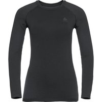 Odlo Performance Warm Eco BI Top Crew Neck Longsleeve Damen in schwarz, Größe: M von Odlo