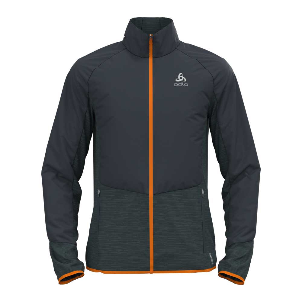 Odlo Run Easy Warm Hybrid Jacket Grau S Mann von Odlo