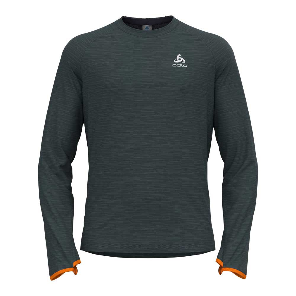 Odlo Run Easy Warm Long Sleeve T-shirt Blau L Mann von Odlo