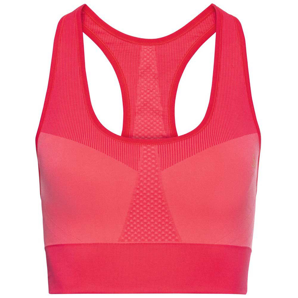 Odlo Seamless Medium Impact Sports Bra Rosa XS Frau von Odlo