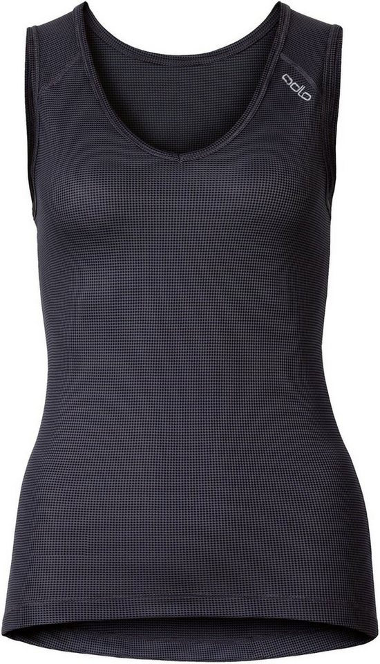 Odlo Sport-BH Singlet v-neck CUBIC 93090 EBONY GREY - BLACK Odlo Sport-BH Singlet v-neck CUBIC 93090 EBONY GREY - BLACK von Odlo