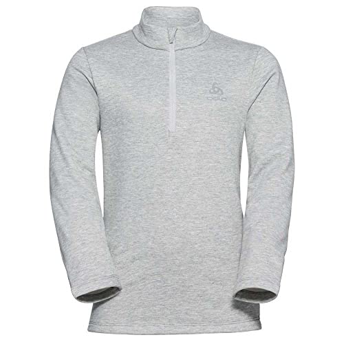 Odlo Kinder Langarm Shirt mit halben Reißverschluss BERRA, grey melange, 116 Odlo Kinder Langarm Shirt mit halben Reißverschluss BERRA, grey melange, 116 von Odlo