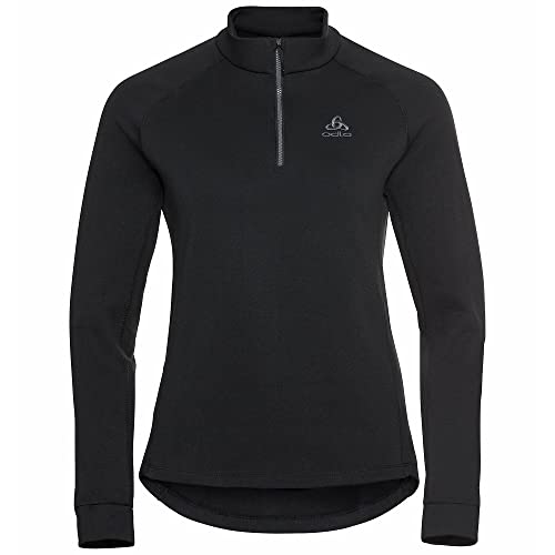 Odlo Damen Langarm Shirt mit halben Reißverschluss BERRA, black, S von Odlo