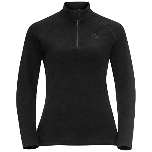 Odlo Damen Langarm Shirt mit Reißverschluss RIGI, black, XL Odlo Damen Langarm Shirt mit Reißverschluss RIGI, black, XL von Odlo