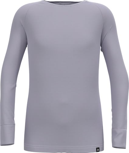 Odlo Unisex Kinder Thermounterwäsche Active Warm Sportunterwäsche Mädchen Jungen Langarm Thermoshirt Shirt, Misty Lilac, 140 EU Odlo Unisex Kinder Thermounterwäsche Active Warm Sportunterwäsche Mädchen Jungen Langarm Thermoshirt Shirt, Misty Lilac, 140 EU von Odlo