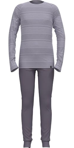 Odlo Thermounterwäsche Kinder Active Warm I Winterleggings und langarm Thermoshirt Mädchen Jungen I Warmes Skiunterwäsche Set, 80, Misty Lilac - Gray Ridge Odlo Thermounterwäsche Kinder Active Warm I Winterleggings und langarm Thermoshirt Mädchen Jungen I Warmes Skiunterwäsche Set, 80, Misty Lilac - Gray Ridge von Odlo