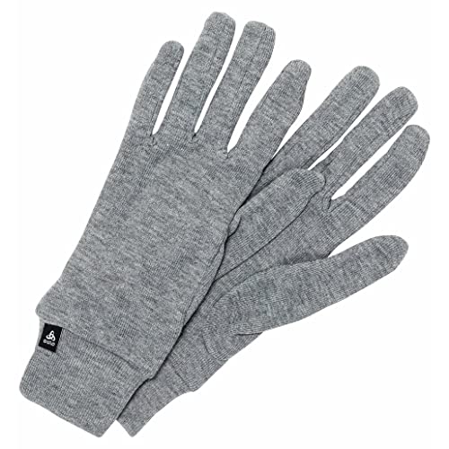 Odlo Unisex Handschuhe ACTIVE WARM ECO, odlo steel grey melange, M von Odlo