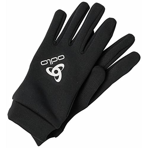 Odlo Unisex Handschuhe STRETCHFLEECE LINER ECO, black, M von Odlo
