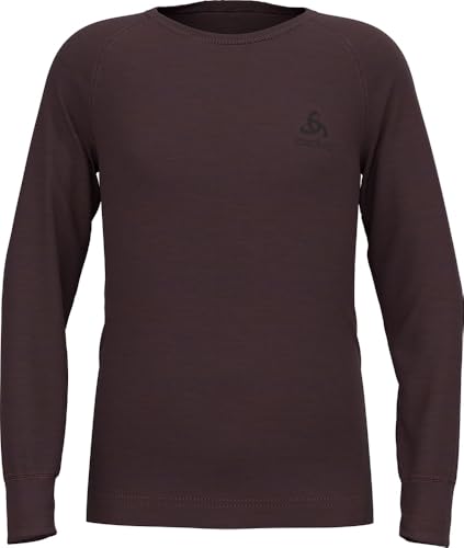 Odlo Unisex Kinder Thermounterwäsche Merino 200 Sportunterwäsche Mädchen Jungen Langarm Thermoshirt Shirt, Fudge, 164 EU Odlo Unisex Kinder Thermounterwäsche Merino 200 Sportunterwäsche Mädchen Jungen Langarm Thermoshirt Shirt, Fudge, 164 EU von Odlo