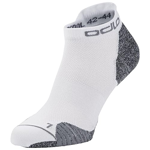 Odlo Unisex kurze Laufsocken 3 Pack CERAMICOOL RUN, white, 45-47 Odlo Unisex kurze Laufsocken 3 Pack CERAMICOOL RUN, white, 45-47 von Odlo
