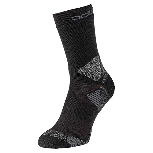 Odlo Unisex Primaloft Hike Wandersocken, Schwarz, 39 EU von Odlo