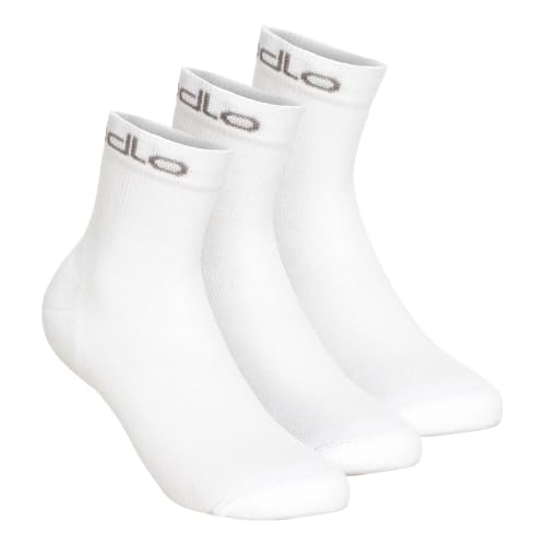 Odlo Unisex Socken 3 Pack ACTIVE, white, 39-41 Odlo Unisex Socken 3 Pack ACTIVE, white, 39-41 von Odlo