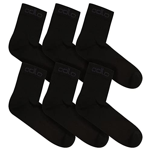Odlo Unisex Socken 3 Pack ACTIVE, black, 42-44 Odlo Unisex Socken 3 Pack ACTIVE, black, 42-44 von Odlo