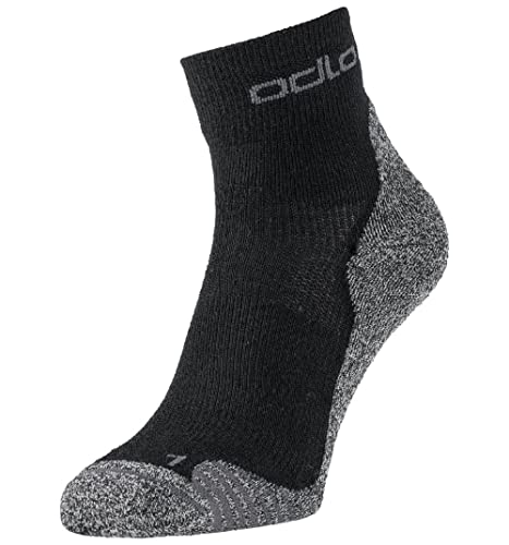 Odlo Unisex Wandersocken quarter ACTIVE WARM HIKE, black, 36-38 von Odlo