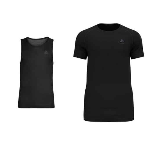 Odlo Unterhemd Herren Kurzarm Active F-Dry Light I Funktionsshirt I Funktionsunterwäsche & Herren Active F-Dry Light Eco_141162 Funktionsunterwäsche Kurzarm Shirt, Schwarz, L EU Odlo Unterhemd Herren Kurzarm Active F-Dry Light I Funktionsshirt I Funktionsunterwäsche & Herren Active F-Dry Light Eco_141162 Funktionsunterwäsche Kurzarm Shirt, Schwarz, L EU von Odlo
