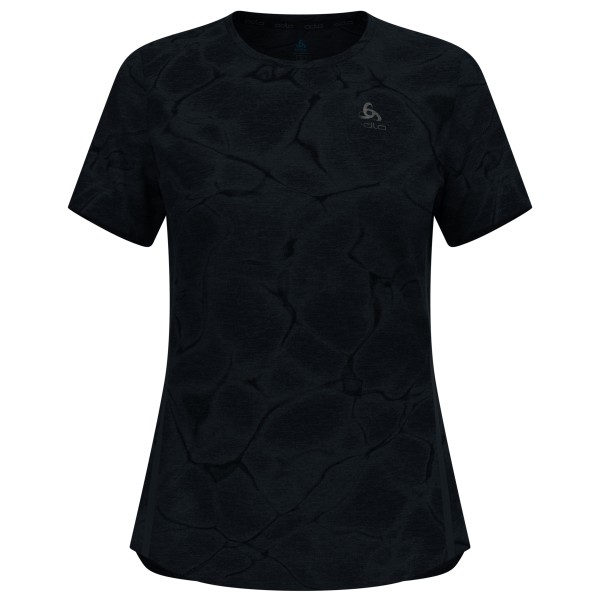 Odlo - Women's Engineered Chill-Tec Crew Neck S/S - Laufshirt Gr S schwarz von Odlo