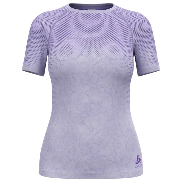 Odlo - Women's Performance Light Rain Dye BL Top Crew S/S - T-Shirt Gr L lila Odlo - Women's Performance Light Rain Dye BL Top Crew S/S - T-Shirt Gr L lila von Odlo