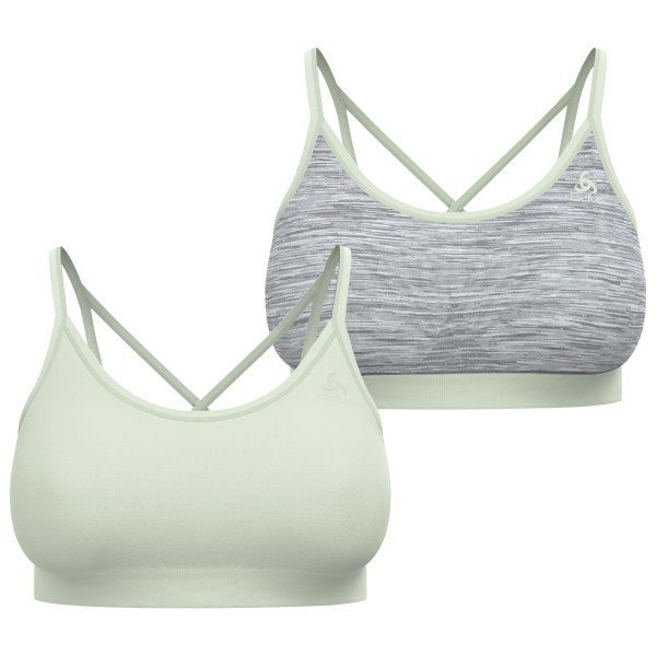 Odlo - Women's Seamless Low Sport Bra - Sport-BH Gr S grau Odlo - Women's Seamless Low Sport Bra - Sport-BH Gr S grau von Odlo