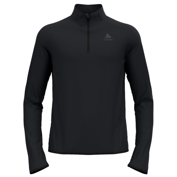 Odlo - Zeroweight Warm Mid Layer 1/2 Zip - Laufshirt Gr XL schwarz von Odlo