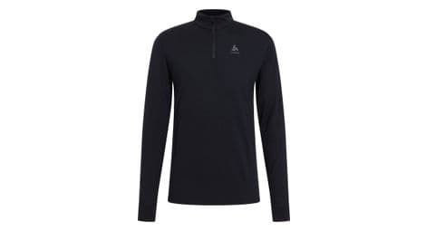 base layer odlo 1 2 zip merino 200 schwarz von Odlo