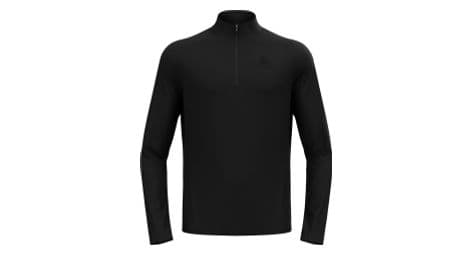 herren pullover odlo essentials light 1 2 zip schwarz von Odlo