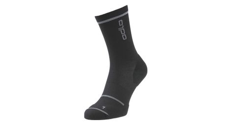 odlo micro crew ceramicool reflective socks schwarz von Odlo