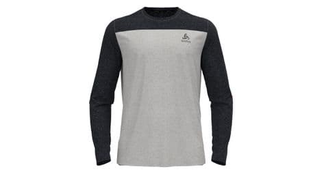 odlo x alp linencool kurzarmshirt schwarz   grau von Odlo