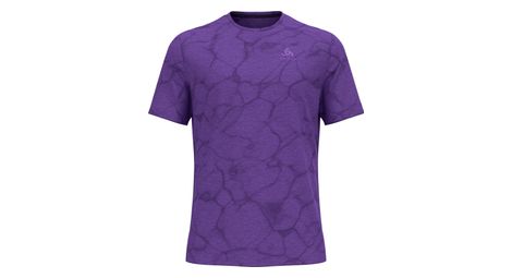 odlo zeroweight engineered chill tec technisches t shirt violett von Odlo