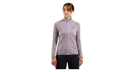 odlo zeroweight warm 2 0 women s running hybrid jacke grau von Odlo