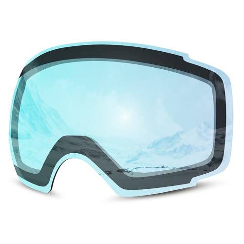 Odoland Skibrille Magnetische Linse Austauschbarer Perfekt Skibrille UV 400 Schutz Anti-Beschlag Odoland Skibrille Magnetische Linse Austauschbarer Perfekt Skibrille UV 400 Schutz Anti-Beschlag von Odoland