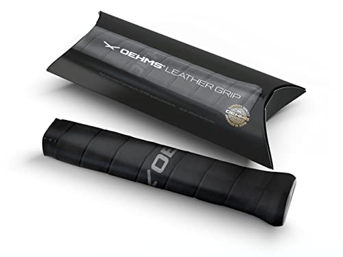 Oehms Pro Leder Griffband Tennis Basisband, schwarz, Made in Germany Oehms Pro Leder Griffband Tennis Basisband, schwarz, Made in Germany von OehmsClassics