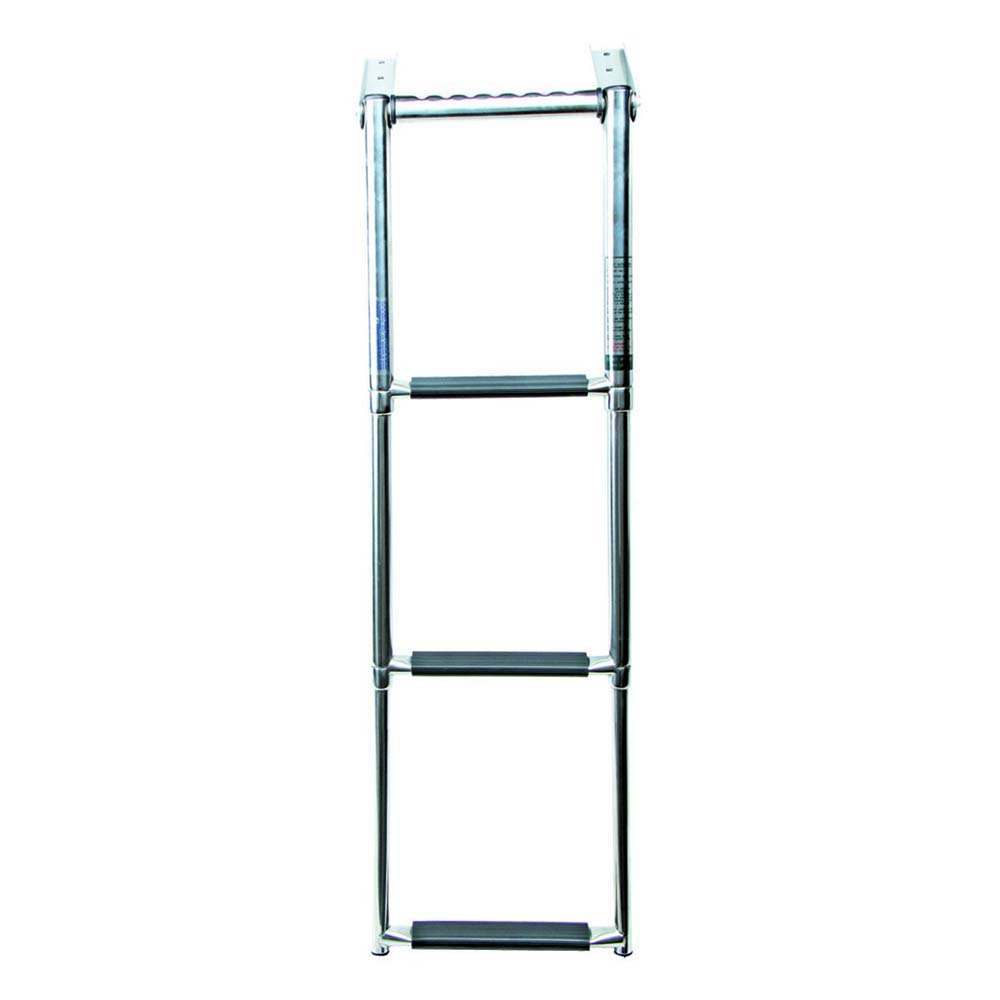 Oem Marine 3030319 3 Steps Telescopic Stainless Steel Ladder Silber von Oem Marine
