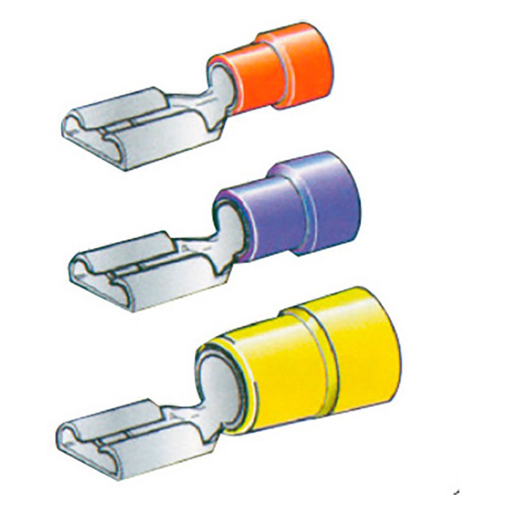 Oem Marine Female Lamellar End Cap 100 Units Golden 4.7 mm Oem Marine Female Lamellar End Cap 100 Units Golden 4.7 mm von Oem Marine