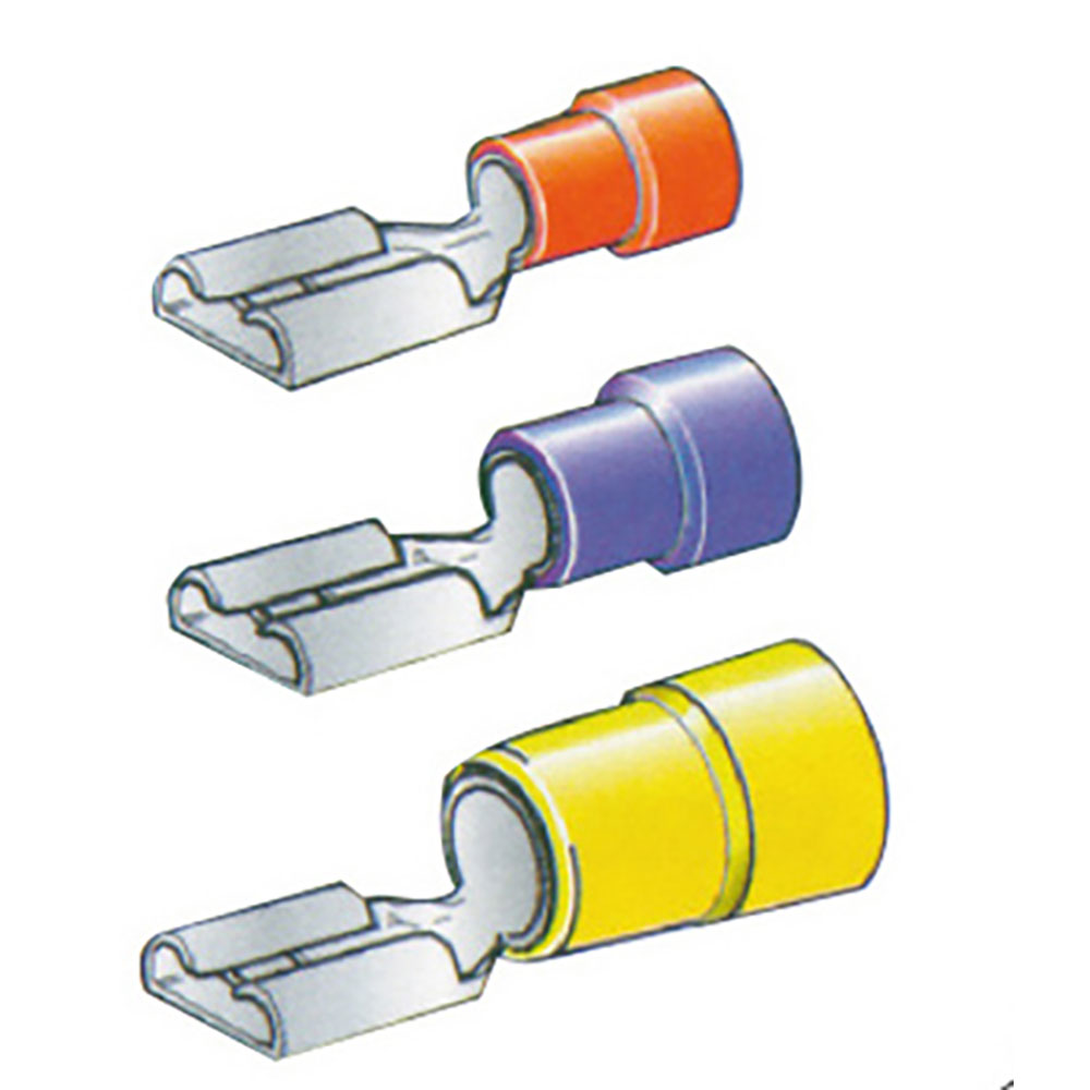 Oem Marine Female Lamellar End Cap 50 Units Golden 6.3 mm Oem Marine Female Lamellar End Cap 50 Units Golden 6.3 mm von Oem Marine