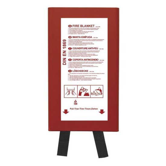 Oem Marine Fire Blanket Rot 120 x 120 cm Oem Marine Fire Blanket Rot 120 x 120 cm von Oem Marine