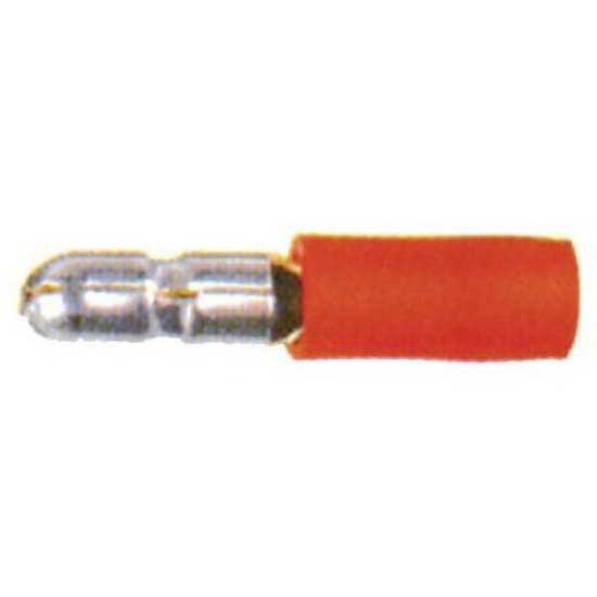 Oem Marine Round Male Plug Terminal 100 Units Orange 4 mm von Oem Marine