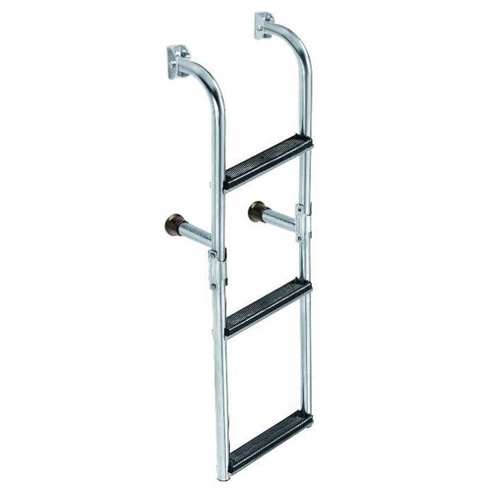 Oem Marine Stainless Steel Ladder 4 Steps Silber 104 x 27 cm Oem Marine Stainless Steel Ladder 4 Steps Silber 104 x 27 cm von Oem Marine
