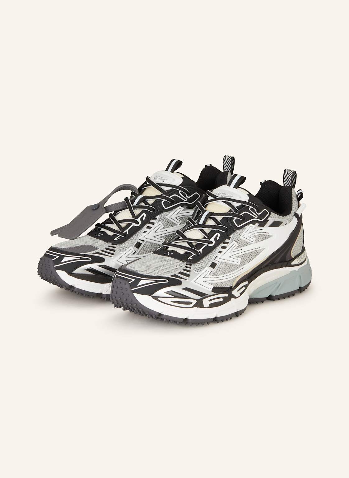 Off-White Sneaker Be Right Back grau von Off-White